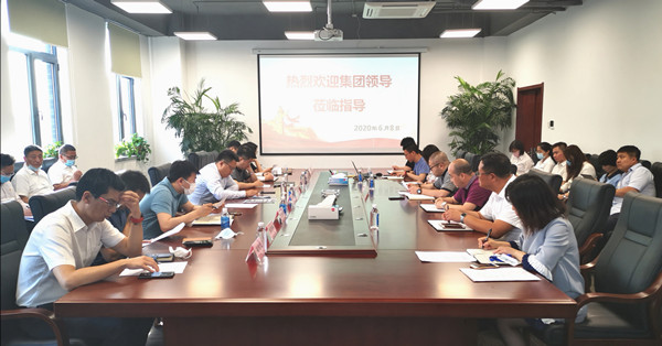 集團黨委副書記、總經(jīng)理吳波一行到沈陽航空工業(yè)發(fā)展有限公司調(diào)研指導(dǎo)